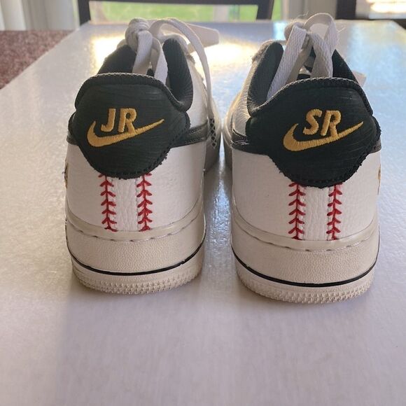 NIKE Air Force 1 Low Ken Griffey Jr. and Sr. Size 7 Y and about 8.5 Women’s - Picture 4 of 6